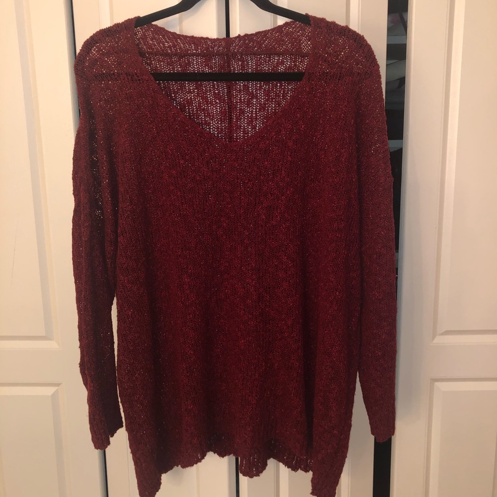 Lightweight V Neck Sweater
